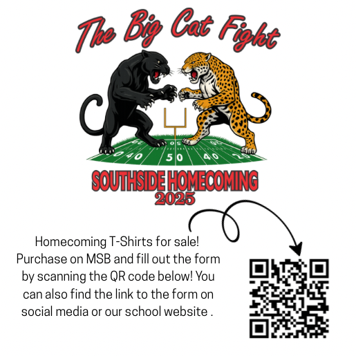 Homecoming T-shirt Sale $20